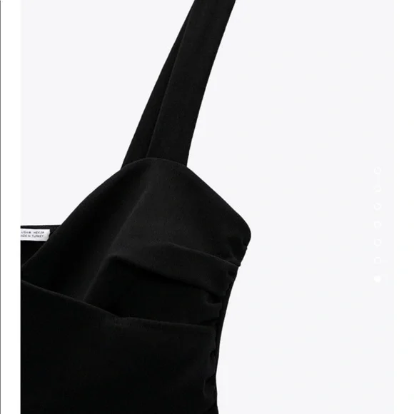 Zara black top size medium - Picture 5 of 8